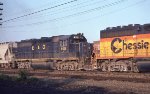 BO 4012 Short term leased to the ATSF during the 1979-1980 time period, where BO 4012 was temporarily renumbered to BO 9012 to avoid conflicts with ATSFs own locomotive roster. Unit was renumbered back to BO 4012 when the lease 